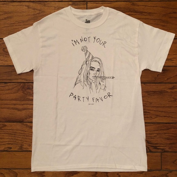 Urban Outfitters Tops Billie Eilish Not Your Party Favor Tee